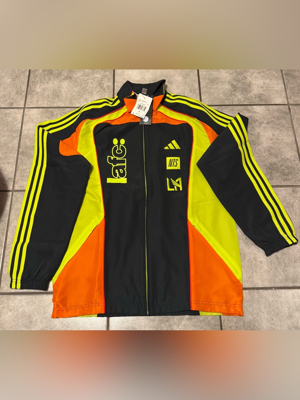 Adidas Los Angeles FC X NTS Radio Track Top Jacket MLS Size Men’s Small NWT